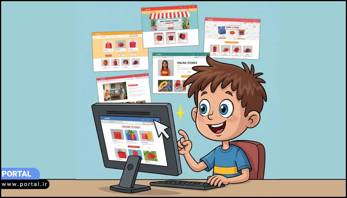 انتخاب قالب برای سایت فروشگاهی