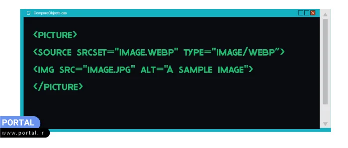 تگ picture در HTML